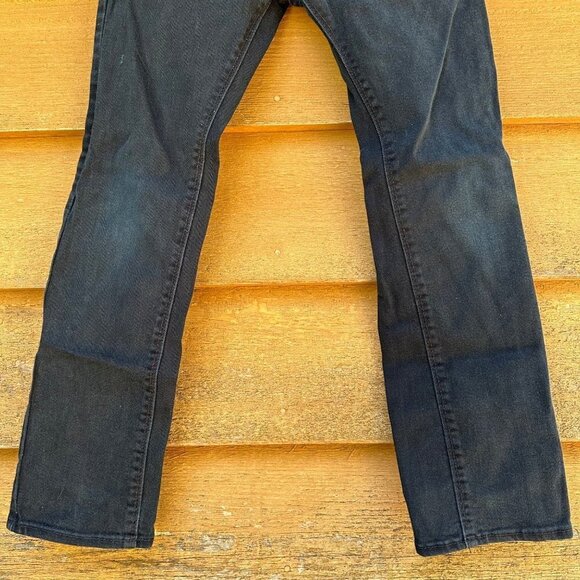 Levi’s Denizen Black Skinny Fit Boys Denim Adjustable Waist Jeans - Picture 2 of 11